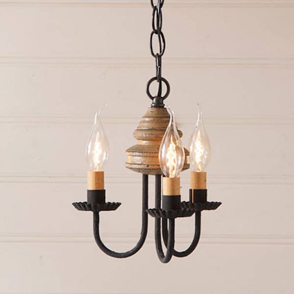 Bellview Wooden Chandelier in Americana Pearwood Image