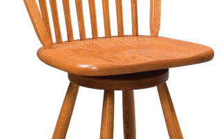 Swivel Lebanon Stool with classic Windsor design and swivel function, ideal for Country or modern settings.