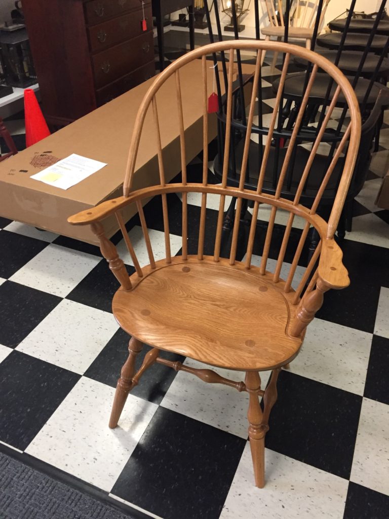 Windsor Chairs Traditional Stain # 61 Cashew Oak Finish - Great Windsor ...