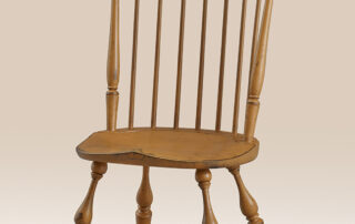 Historical Nantucket Windsor Side Chair with a classic Windsor design and antique-style finish, perfect for kitchens or dining rooms.