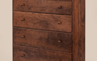 New Lebanon 6 Drawer Shaker Chest of Drawers with clean lines, suitable for Shaker, country, or contemporary styles, American made.