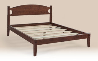 Shaker Style Bed with classic simplicity and elegance, American-made, versatile for various home styles.