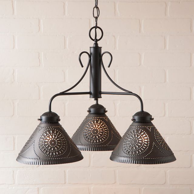 Barrington Chandelier in Kettle Black Image