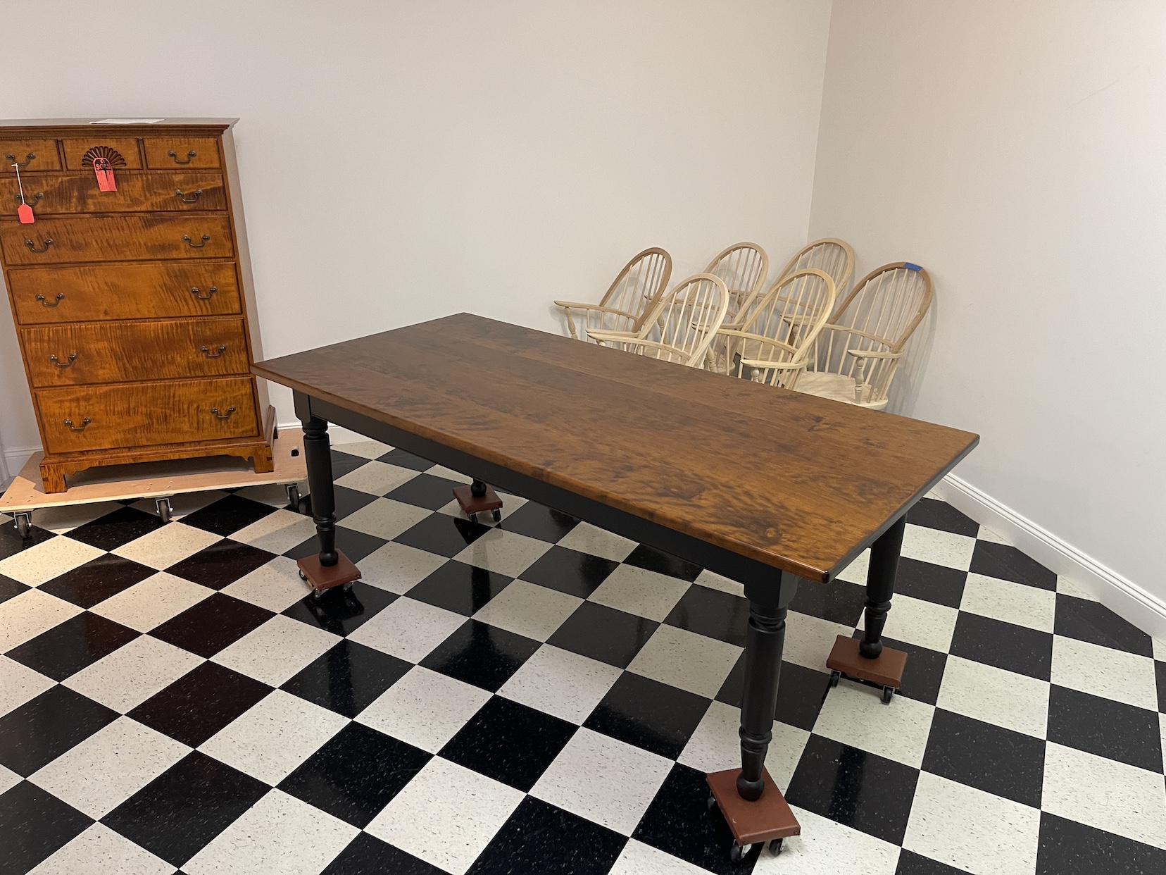 7ft X 40in Gettysburg Farm Table - Sold-image