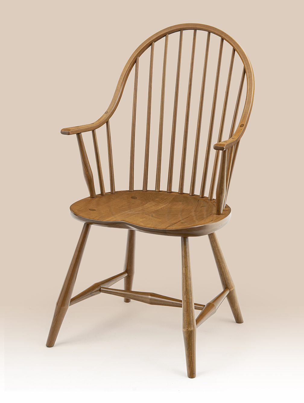 Designer Continuous Windsor Armchair-image