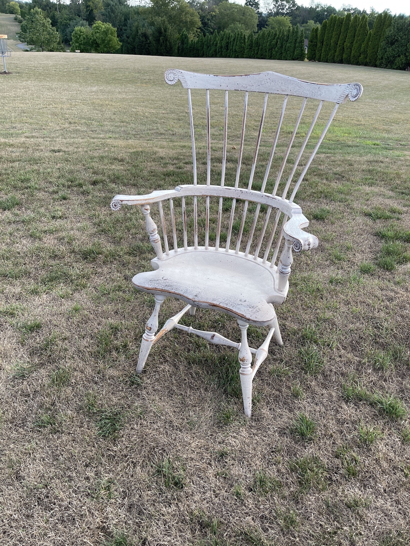 Historical New England Comb Back Windsor Armchair - SOLD-image