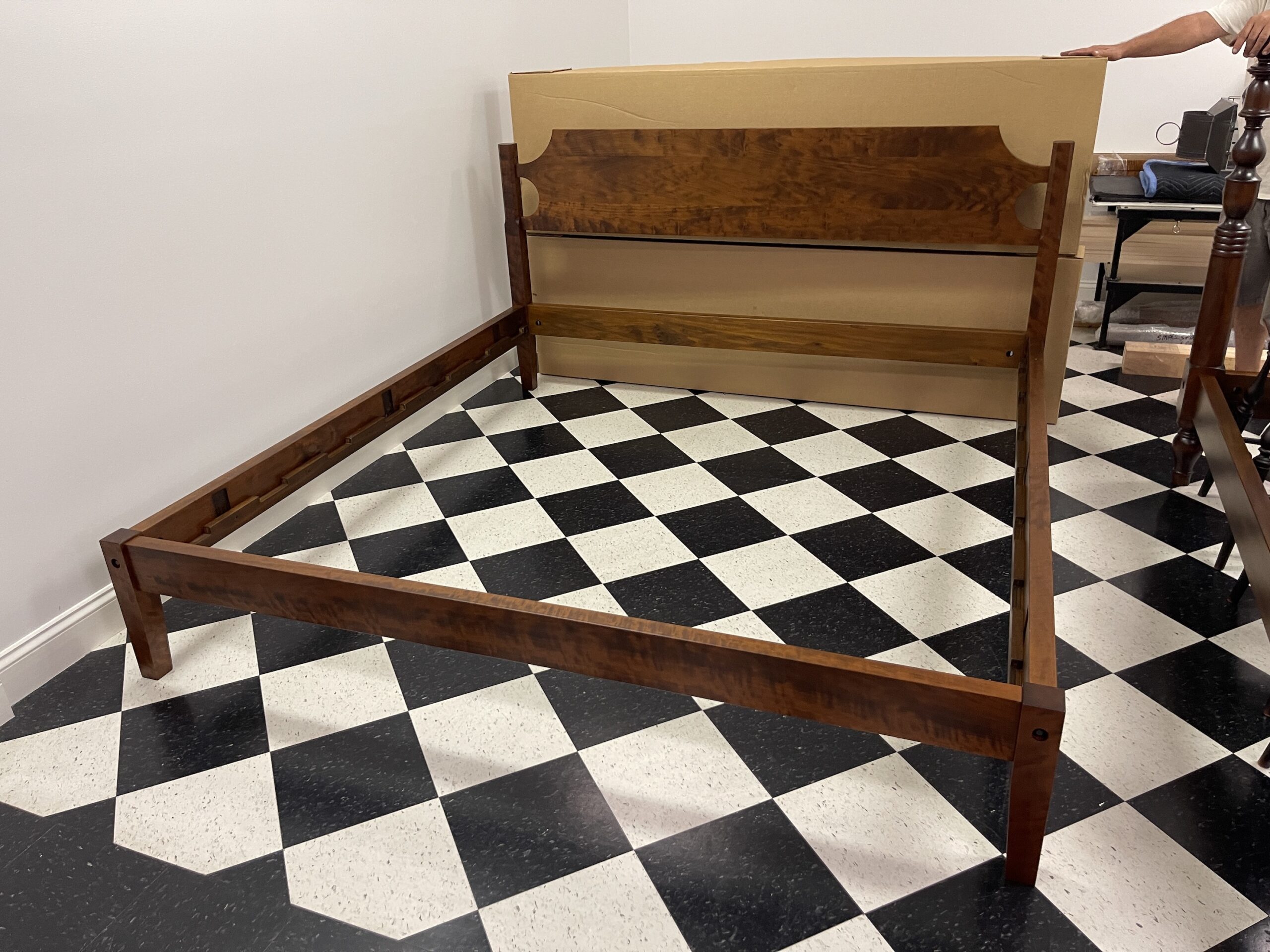 King Size Shaker Bed - SOLD-image