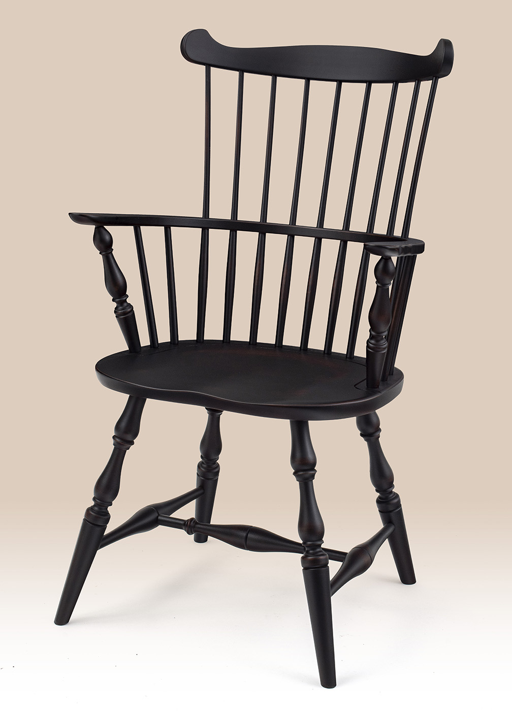 New England Fan-Back Windsor Armchair-image