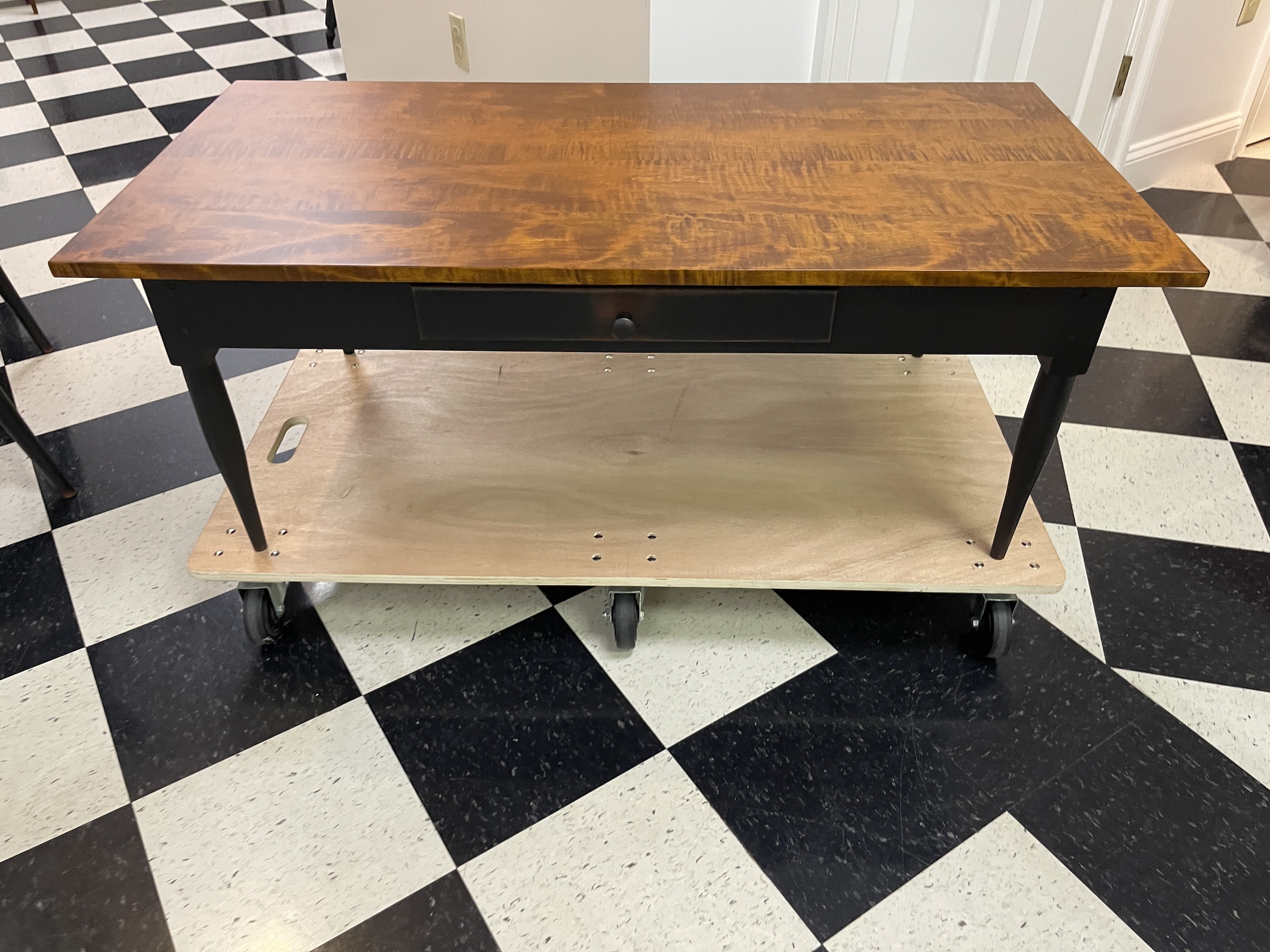 Shaker Style Coffee Table with Drawer - SOLD-image