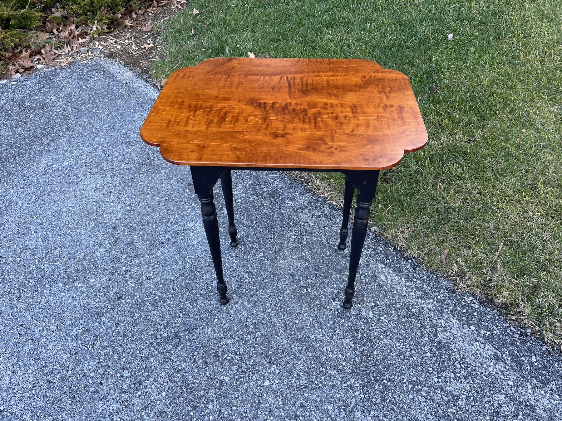 Sheraton Style Side Table - SOLD-image