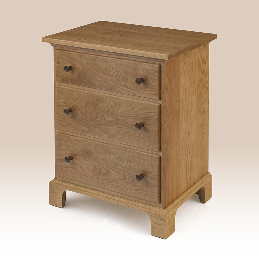 Shaker Stand with Three Drawers-image