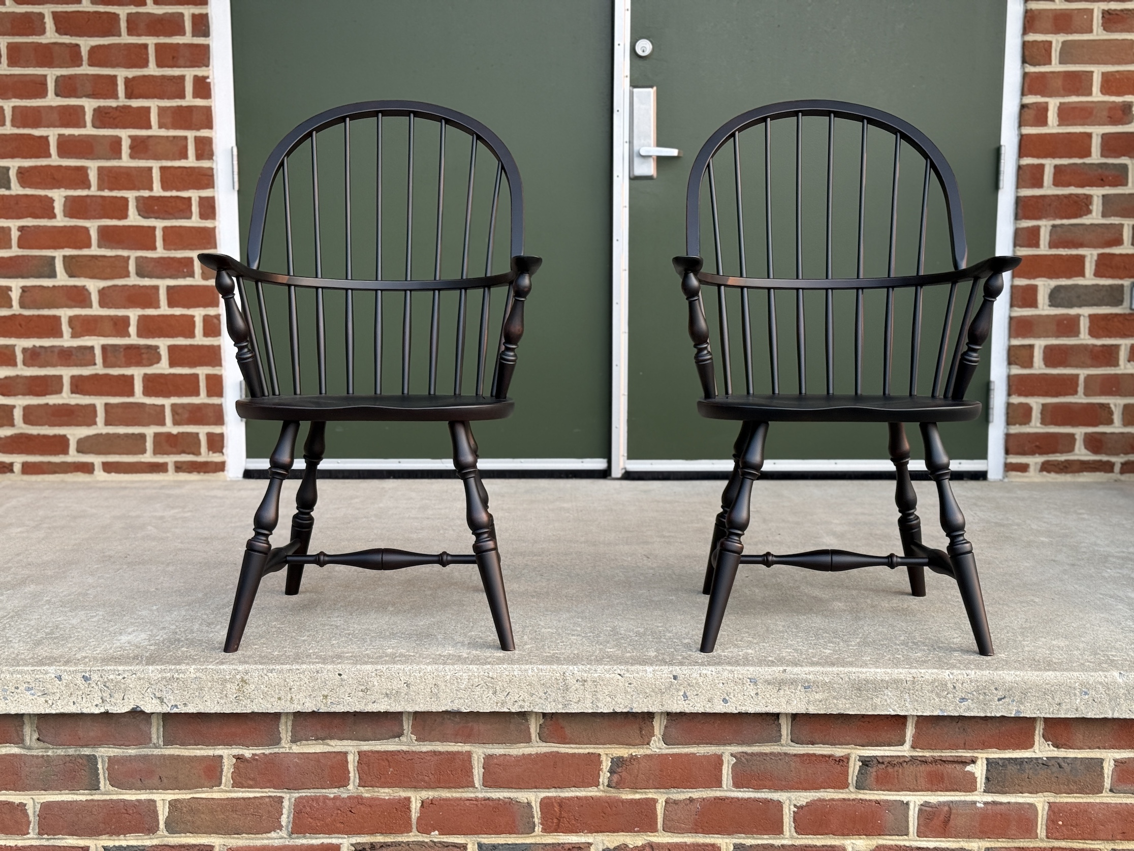 New Pair of Jefferson Windsor Armchairs-image