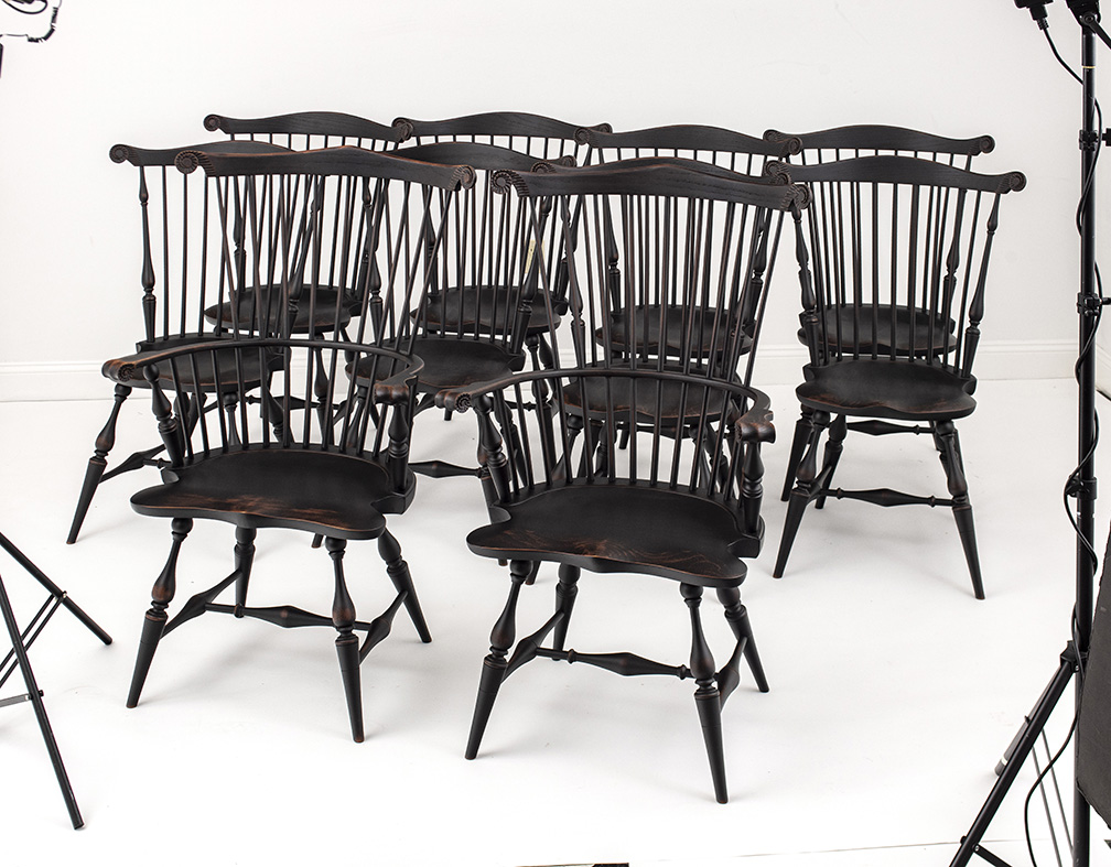 10 Historical Fan Back Windsor Chairs-image