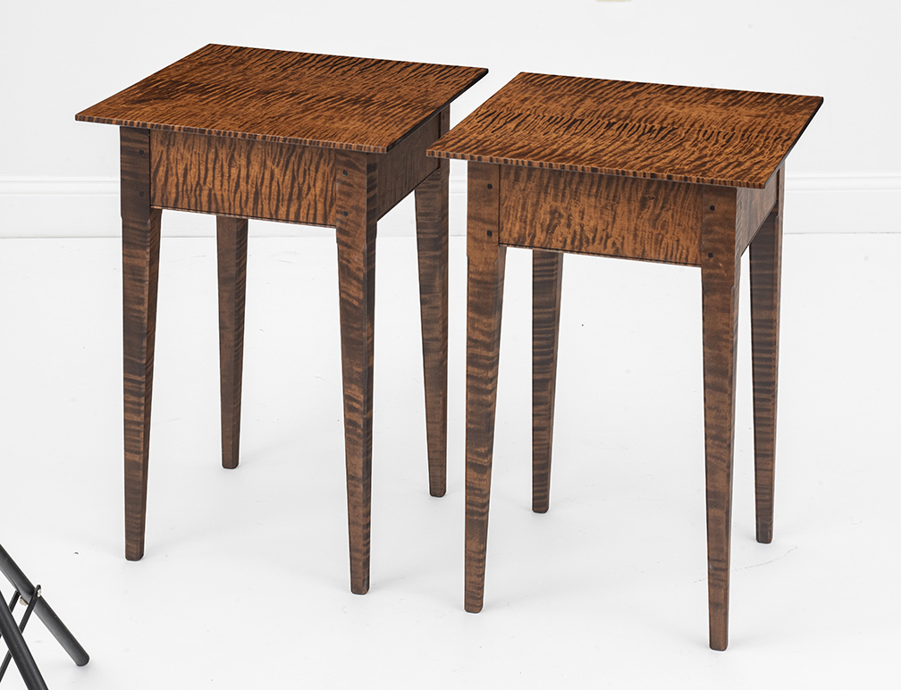 Great Tiger Maple Wood Stands-image