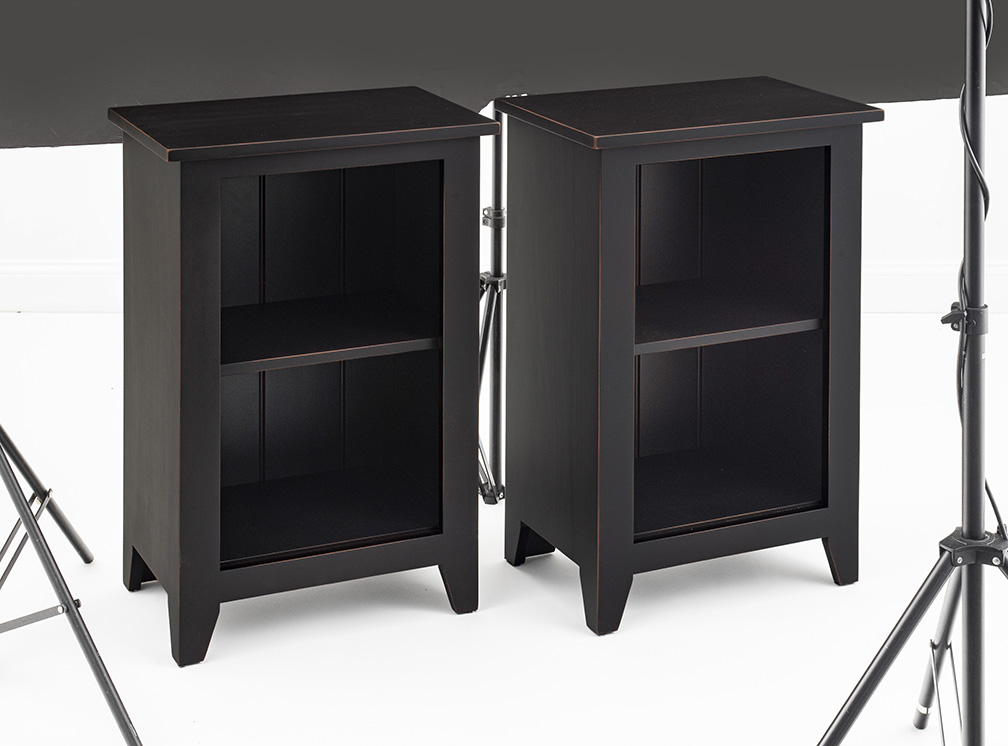 Pair of Cape Cod Bookcases-image