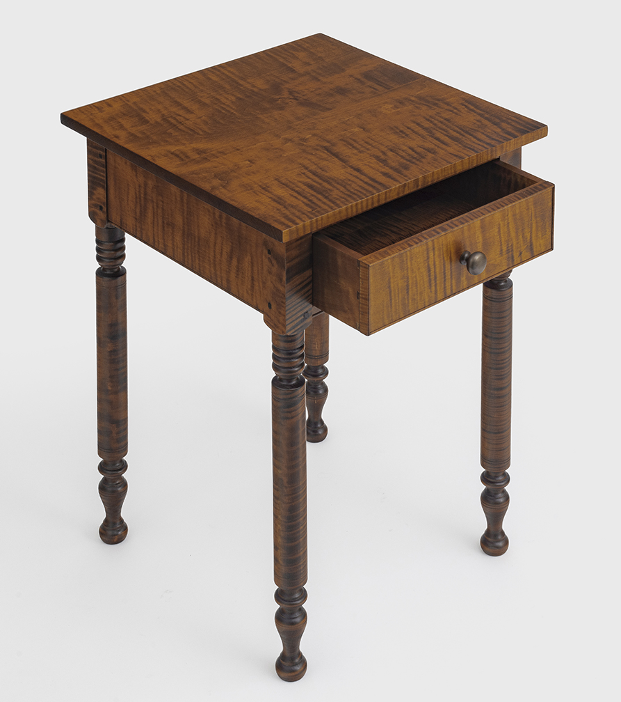 PA Made One Drawer Country Stand