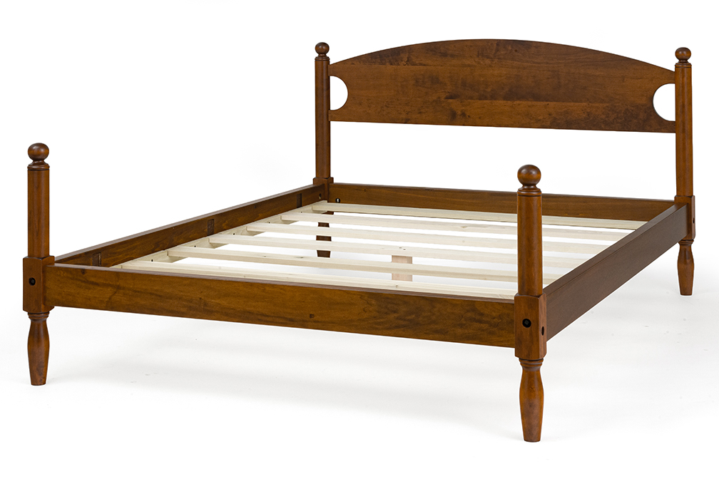 Historical Cherry American Made Cannonball Bed-image