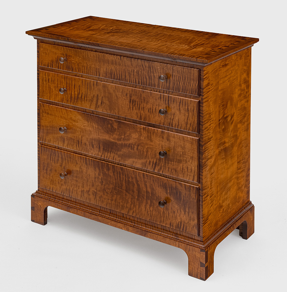 Historical Maine Four Drawer Chest-image