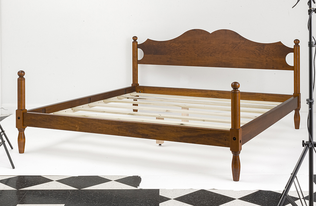 King Size Historical Keswick Cannonball Bed-image