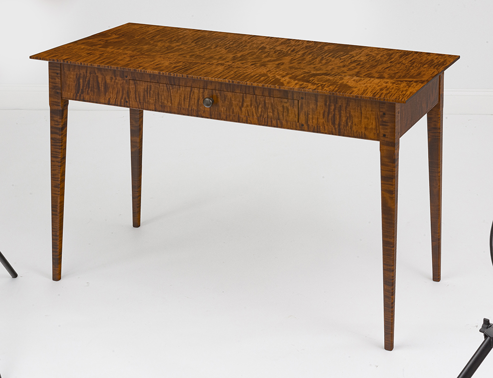 Pennsylvania Made Tiger Maple Desk-image