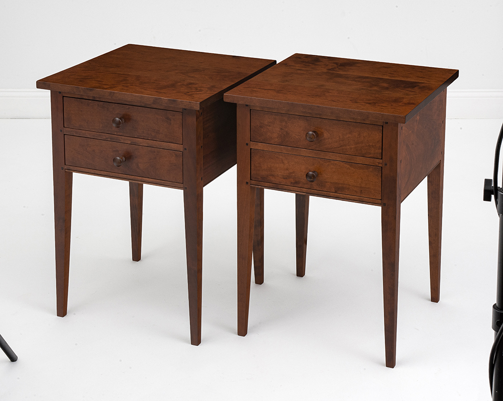 Pair of Historical Lexington Shaker Stands-image